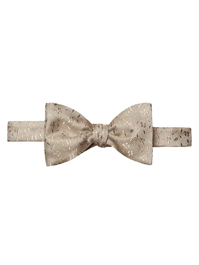 Eton Men's Floral Silk Bow Tie -