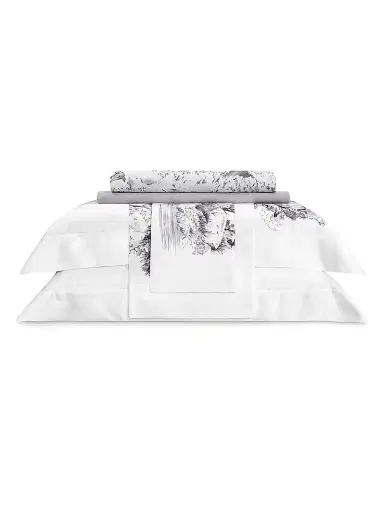 Togas Goranna Goranna Duvet Cover And Sham - Purple White European | Thumbnail 2