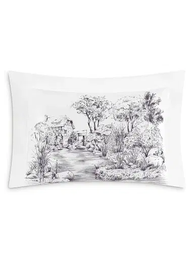 Togas Goranna Goranna Duvet Cover And Sham - Purple White European | Thumbnail 4