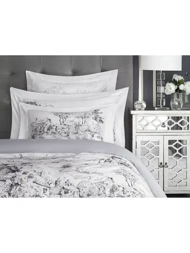 Togas Goranna Goranna Duvet Cover And Sham - Purple White European | Thumbnail 9