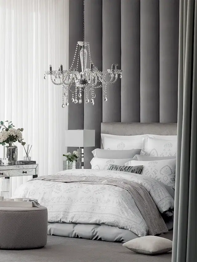 Togas Anassa Duvet Cover & Sham Collection - White European
