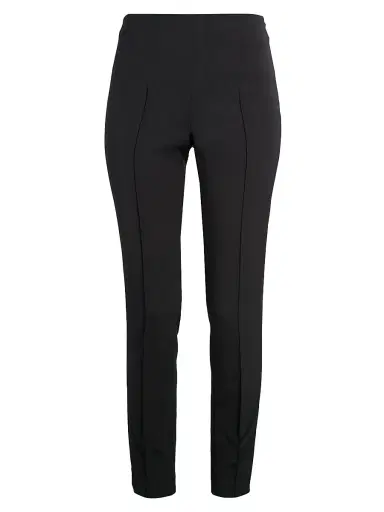 Akris Women's Melissa Stretch-Silk Pants - Black - Size 14 | Thumbnail 1