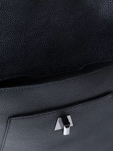 Akris Women's Anouk Messenger Crossbody Bag - Black | Thumbnail 2 Akris Women's Anouk Messenger Crossbody Bag - Black | Thumbnail 2