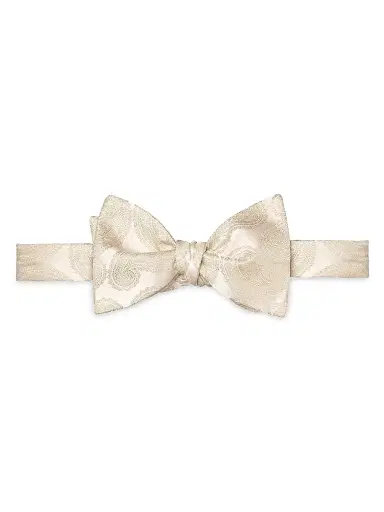Eton Men's Paisley Silk Bow Tie | Thumbnail 1 Eton Men's Paisley Silk Bow Tie | Thumbnail 1
