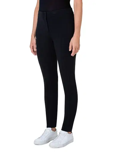 Akris punto Women's Mara Jersey Leggings - Coal - Size 18 | Thumbnail 4