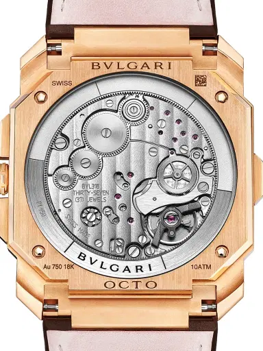 BVLGARI Men's Octo Finissimo 18K Rose Gold & Alligator Leather Chronograph Watch - Brown | Thumbnail 5 BVLGARI Men's Octo Finissimo 18K Rose Gold & Alligator Leather Chronograph Watch - Brown | Thumbnail 5