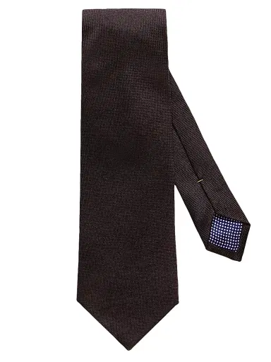 Eton Men's Solid Silk Tie | Thumbnail 1 Eton Men's Solid Silk Tie | Thumbnail 1