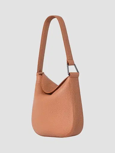 Akris Women's Little Anna Leather Hobo Bag - Cuoio | Thumbnail 2 Akris Women's Little Anna Leather Hobo Bag - Cuoio | Thumbnail 2