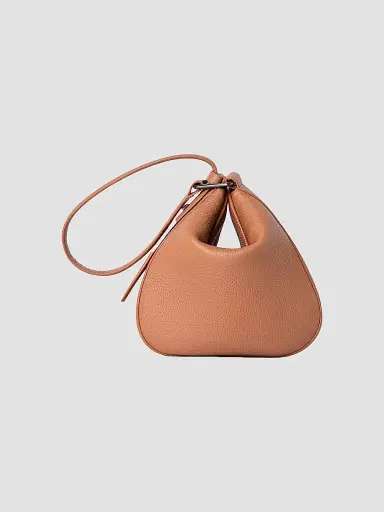 Akris Women's Little Anna Leather Hobo Bag - Cuoio | Thumbnail 3 Akris Women's Little Anna Leather Hobo Bag - Cuoio | Thumbnail 3