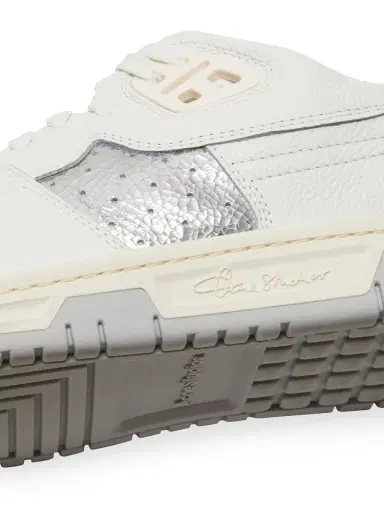 Acne Studios Men's Leather Low-Top Sneakers - White | Thumbnail 2 Acne Studios Men's Leather Low-Top Sneakers - White | Thumbnail 2