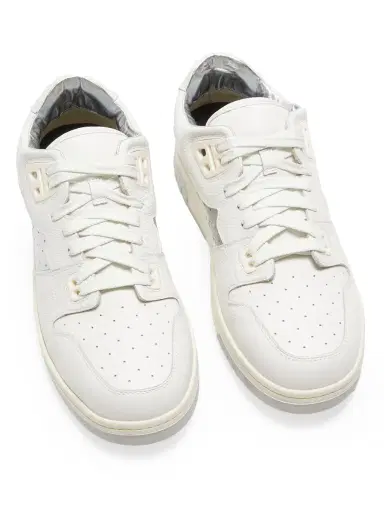 Acne Studios Men's Leather Low-Top Sneakers - White | Thumbnail 1 Acne Studios Men's Leather Low-Top Sneakers - White | Thumbnail 1