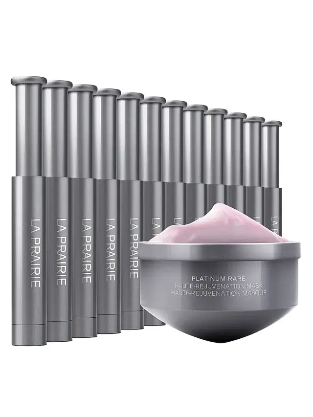 La Prairie Women's Platinum Rare Haute-Rejuvenation Intensive Treatment Mask Refill 2-Piece Set