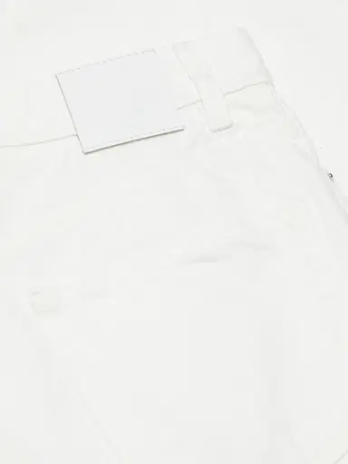 Toteme Women's High-Rise Wide-Leg Jeans - White | Thumbnail 7