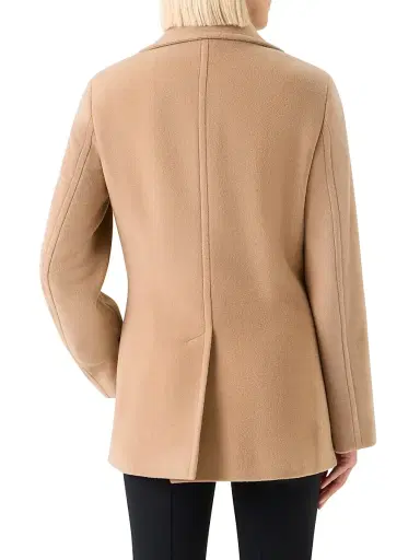 Akris punto Women's Double-Breasted Wool-Blend Pea Coat | Thumbnail 6
