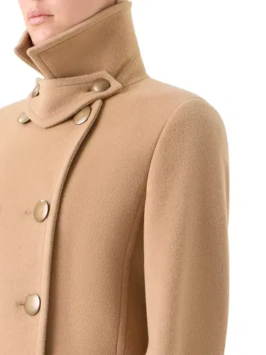 Akris punto Women's Double-Breasted Wool-Blend Pea Coat | Thumbnail 8