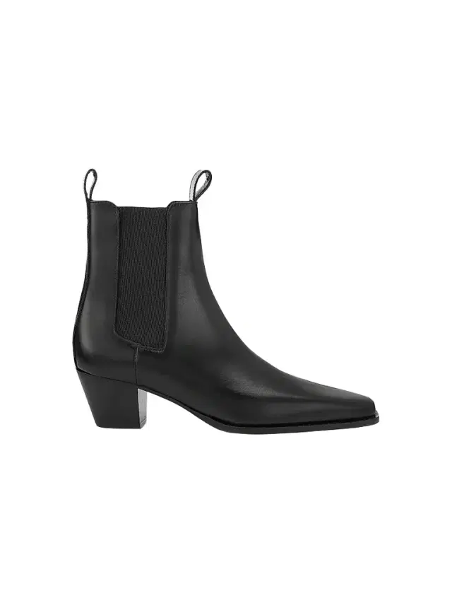 Toteme Women's The City Boot Ankle Booties - Black