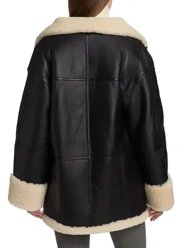 TOTEME Women's Signature Shearling Jacket | Thumbnail 4 TOTEME Women's Signature Shearling Jacket | Thumbnail 4