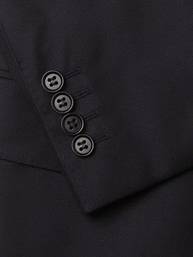 Canali Men's Wool Two-Button Suit - Navy - Size 44 | Thumbnail 7