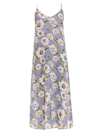 THE LAZY POET Women's Frida Linen Floral Maxi Dress | Thumbnail 1 THE LAZY POET Women's Frida Linen Floral Maxi Dress | Thumbnail 1