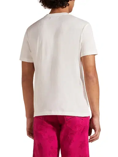 Vilebrequin Men's Wave Beach Cotton T-Shirt - Off White - Size XXL | Thumbnail 5