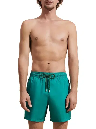 Vilebrequin Men's Mahina Swim Shorts - Emeraude - Size Medium | Thumbnail 4 Vilebrequin Men's Mahina Swim Shorts - Emeraude - Size Medium | Thumbnail 4