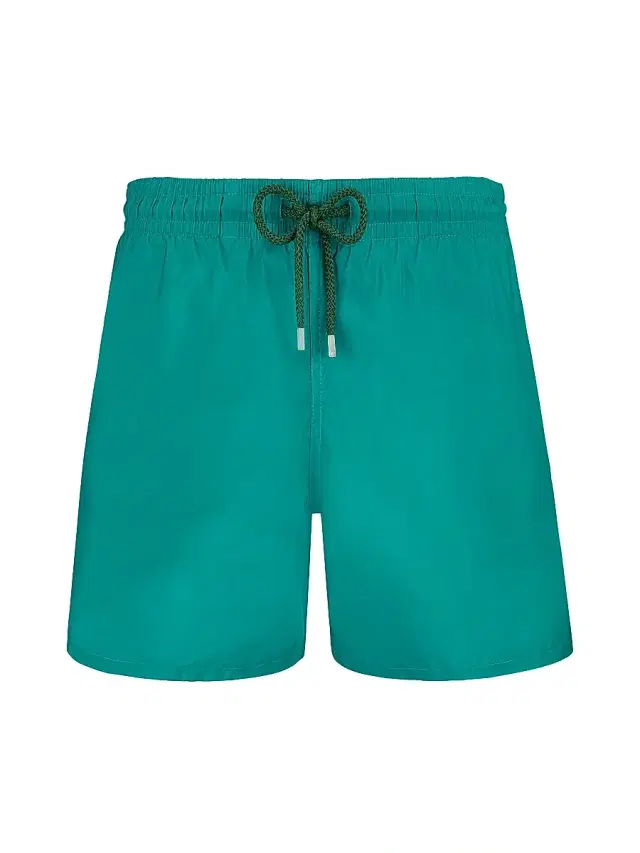 Vilebrequin Men's Mahina Swim Shorts - Emeraude - Size Medium