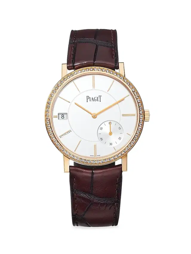 Women's Altiplano Origin 18K Rose Gold & Alligator Watch/40MM - Rose Gold