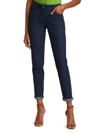 Akris Women's Magda Elasticized Cuffed Trousers | Thumbnail 3 Akris Women's Magda Elasticized Cuffed Trousers | Thumbnail 3