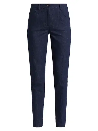 Akris Women's Magda Elasticized Cuffed Trousers | Thumbnail 1 Akris Women's Magda Elasticized Cuffed Trousers | Thumbnail 1