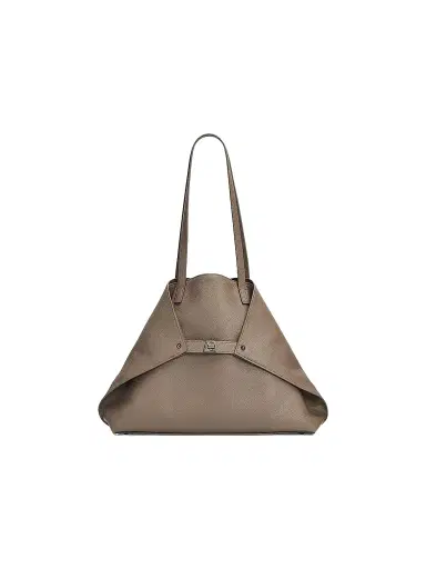 Akris Women's Medium Ai Leather Tote Bag - Taupe | Thumbnail 1 Akris Women's Medium Ai Leather Tote Bag - Taupe | Thumbnail 1