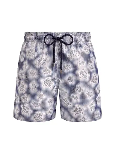 Vilebrequin Men's Turtle Graphic Swim Shorts - Blue Marine - Size XL | Thumbnail 1 Vilebrequin Men's Turtle Graphic Swim Shorts - Blue Marine - Size XL | Thumbnail 1