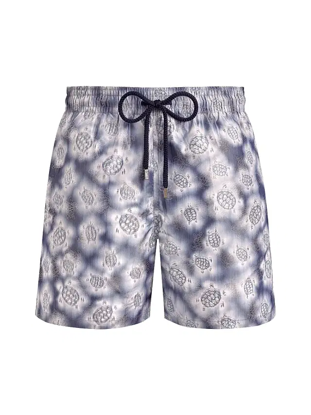Men's Turtle Graphic Swim Shorts - Blue Marine
