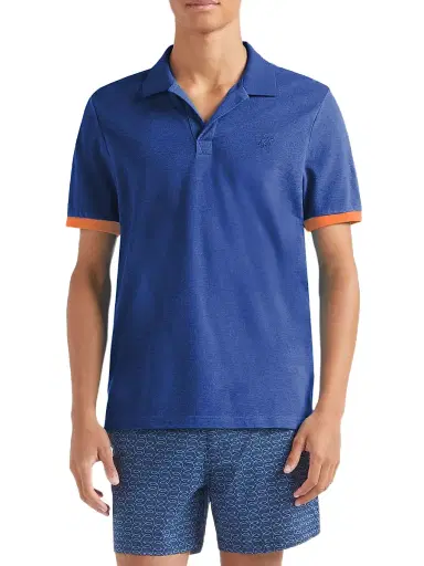 Vilebrequin Men's Cotton Polo Shirt | Thumbnail 4