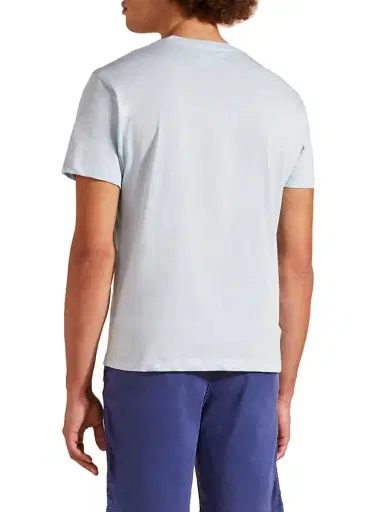 Vilebrequin Men's Graphic Cotton T-Shirt - Sky Blue - Size XXL | Thumbnail 5