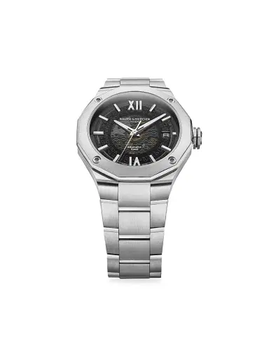 Baume & Mercier Men's Riviera Stainless Steel Bracelet Watch - Steel | Thumbnail 6 Baume & Mercier Men's Riviera Stainless Steel Bracelet Watch - Steel | Thumbnail 6