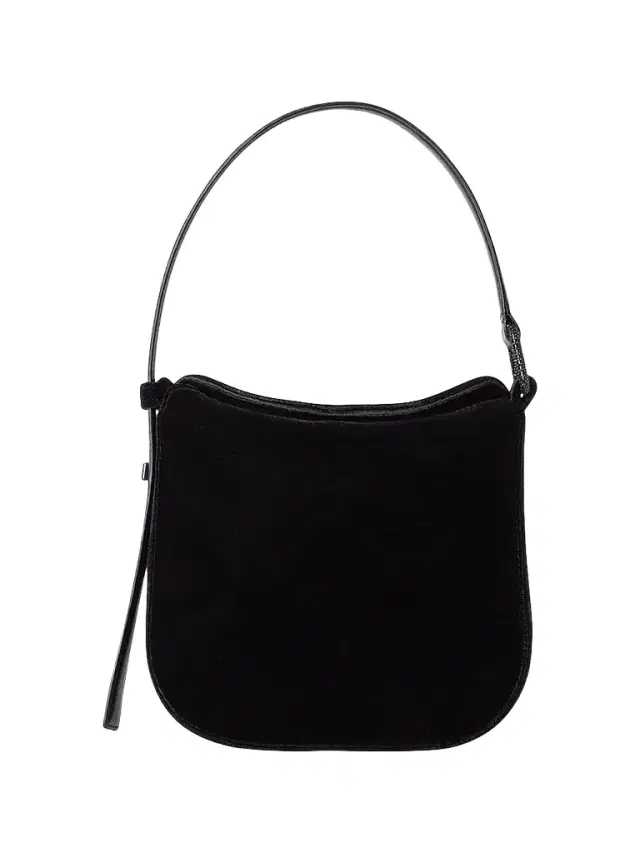 Akris Women's Anna Mini Velvet Hobo Bag - Black