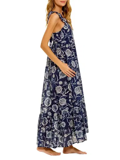 THE LAZY POET Women's Summer Soirée Mika Claire Cotton Maxi Dress | Thumbnail 2 THE LAZY POET Women's Summer Soirée Mika Claire Cotton Maxi Dress | Thumbnail 2