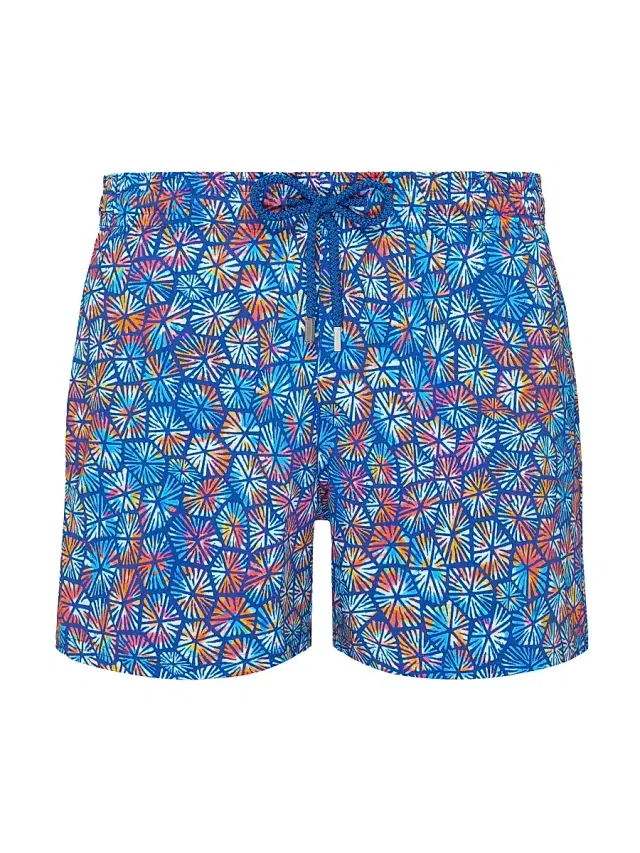 Men's Carapa Abstract Swim Trunks - Blue - Size XXXL Men's Carapa Abstract Swim Trunks - Blue - Size XXXL