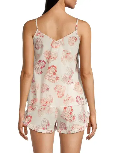 THE LAZY POET Women's Rosie Heart To Heart 2-Piece Pajama Set | Thumbnail 5 THE LAZY POET Women's Rosie Heart To Heart 2-Piece Pajama Set | Thumbnail 5