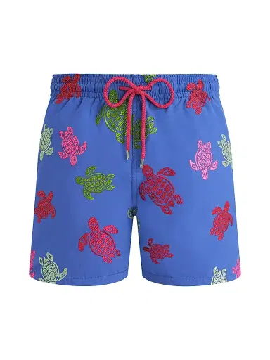 Vilebrequin Men's Turtle Rounds Swim Trunks - Marrakech | Thumbnail 1