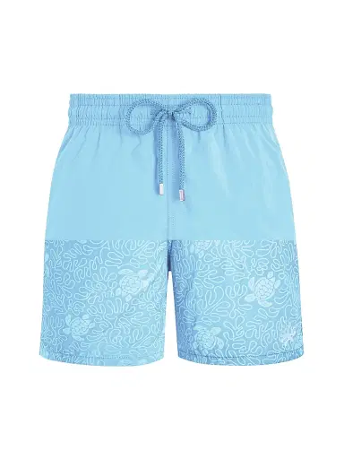 Vilebrequin Men's Aqua Splash Water-Reactive Graphic Swim Trunks - Blue - Size XXL | Thumbnail 1 Vilebrequin Men's Aqua Splash Water-Reactive Graphic Swim Trunks - Blue - Size XXL | Thumbnail 1