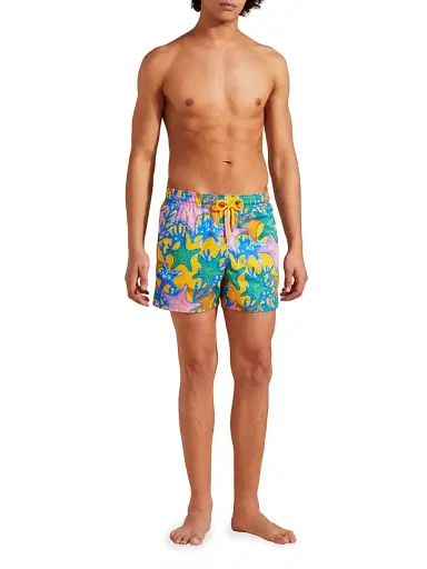 Vilebrequin Men's Glowed Star Graphic Swim Trunks - Glowed Star - Size XXL | Thumbnail 2