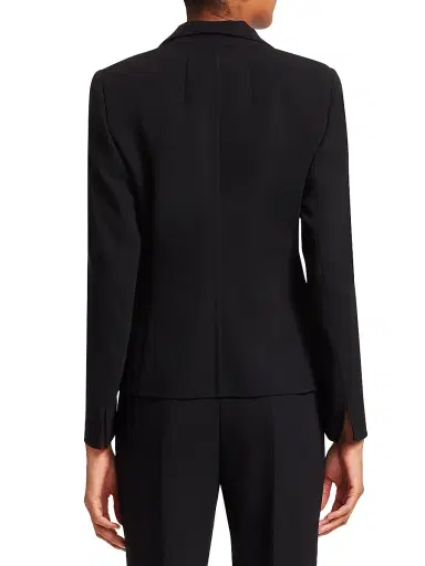 Akris Women's Ocelia Slit Detail Wool Blazer | Thumbnail 5