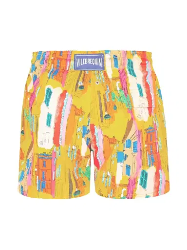Vilebrequin Men's Sunny Streets Swim Shorts - Soleil | Thumbnail 3 Vilebrequin Men's Sunny Streets Swim Shorts - Soleil | Thumbnail 3
