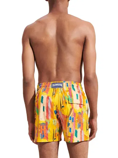 Vilebrequin Men's Sunny Streets Swim Shorts - Soleil | Thumbnail 5 Vilebrequin Men's Sunny Streets Swim Shorts - Soleil | Thumbnail 5