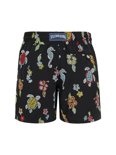 Vilebrequin Men's Mistral Turtle Swim Shorts | Thumbnail 3