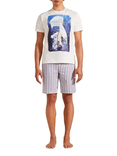 Vilebrequin Men's Sailboat Sky T-Shirt - Off White - Size XXL | Thumbnail 2