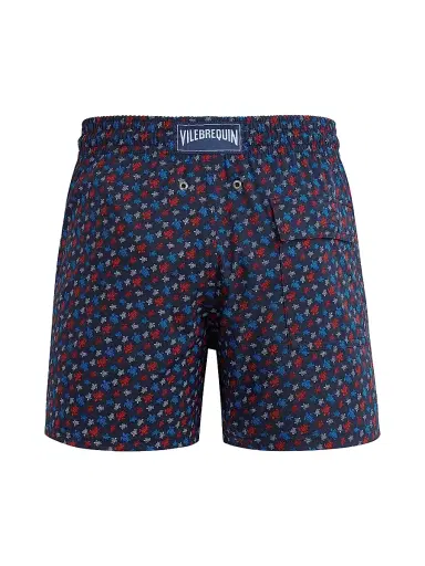 Vilebrequin Men's Moorsie Turtle Print Swim Trunks - Navy Blue Marine - Size Small | Thumbnail 3 Vilebrequin Men's Moorsie Turtle Print Swim Trunks - Navy Blue Marine - Size Small | Thumbnail 3