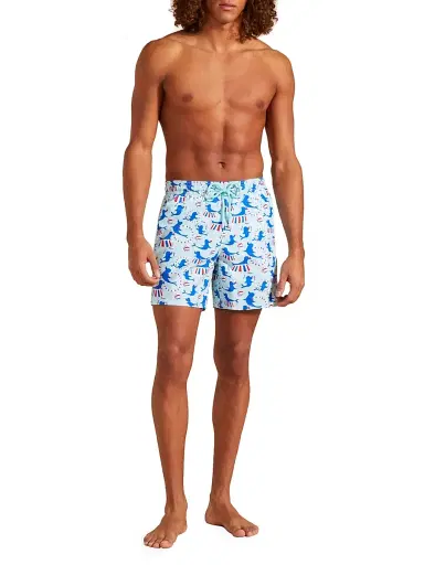 Vilebrequin Men's Circus Print Swim Trunks - Thalassa - Size XXL | Thumbnail 2 Vilebrequin Men's Circus Print Swim Trunks - Thalassa - Size XXL | Thumbnail 2