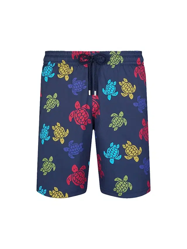 Men's Okorise Turtle Swim Shorts - Navy